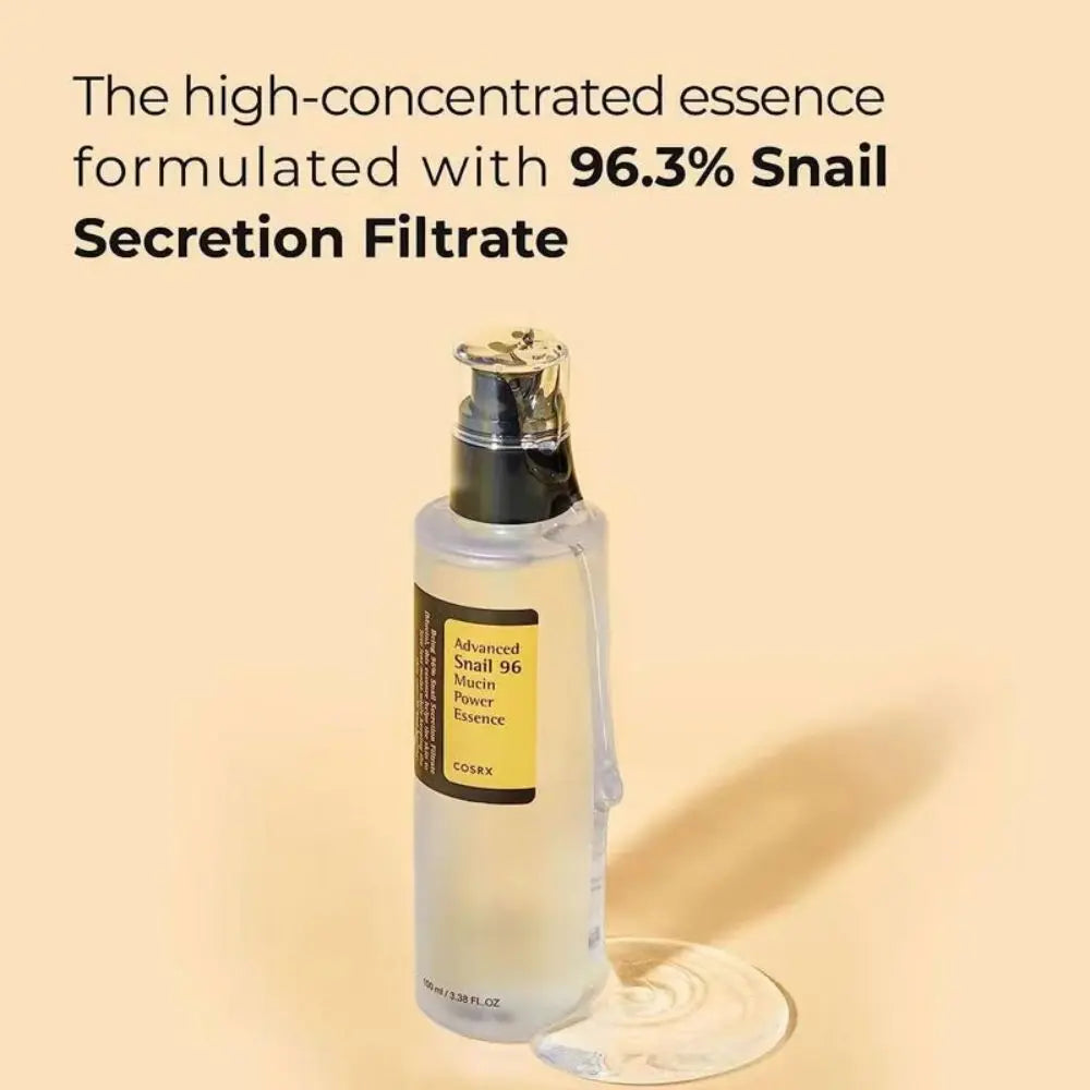 Snail Mucin Peptide Essence, Hyaluronsyraserum för hudreparation, Lättar på rynkor och mörka fläckar, Återfuktande och hydratiserande ansiktskräm.