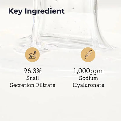 Snail Mucin Peptide Essence, Hyaluronsyraserum för hudreparation, Lättar på rynkor och mörka fläckar, Återfuktande och hydratiserande ansiktskräm.