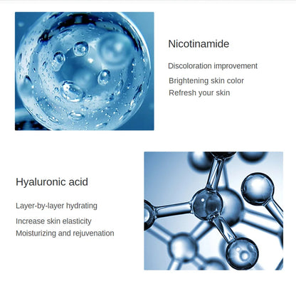 150ml Hyaluronsyra Ansiktsessens Spray
Anti-aging, Reducerar rynkor, Minskar porer, Niacinamid, Återfuktande, Ljusnar ansiktet - Serum för huden