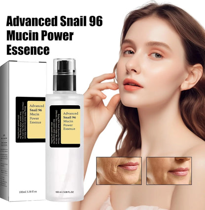 Snail Mucin Peptide Essence, Hyaluronsyraserum för hudreparation, Lättar på rynkor och mörka fläckar, Återfuktande och hydratiserande ansiktskräm.